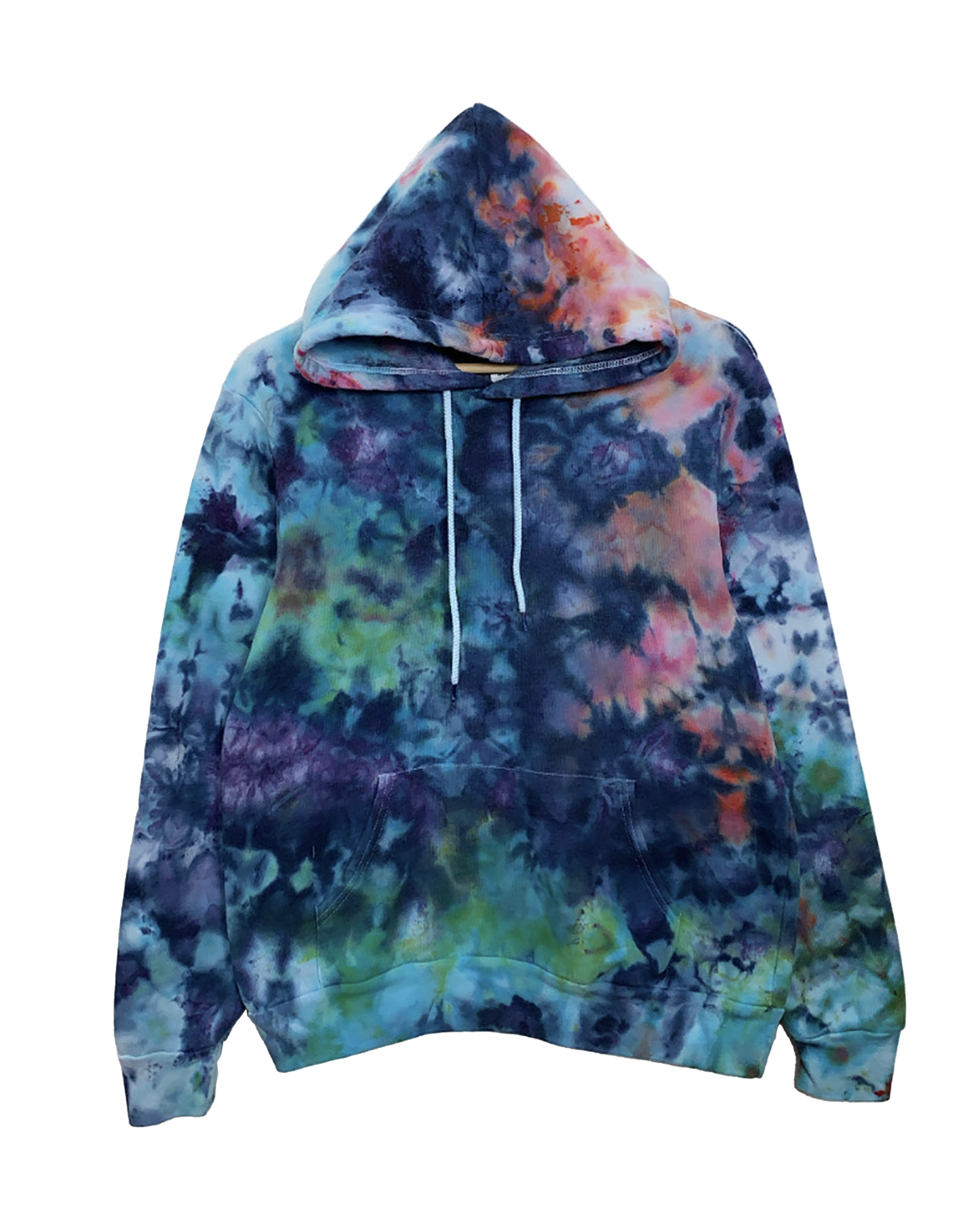 BLUE WORLD Tiedye Pullover Hoodie