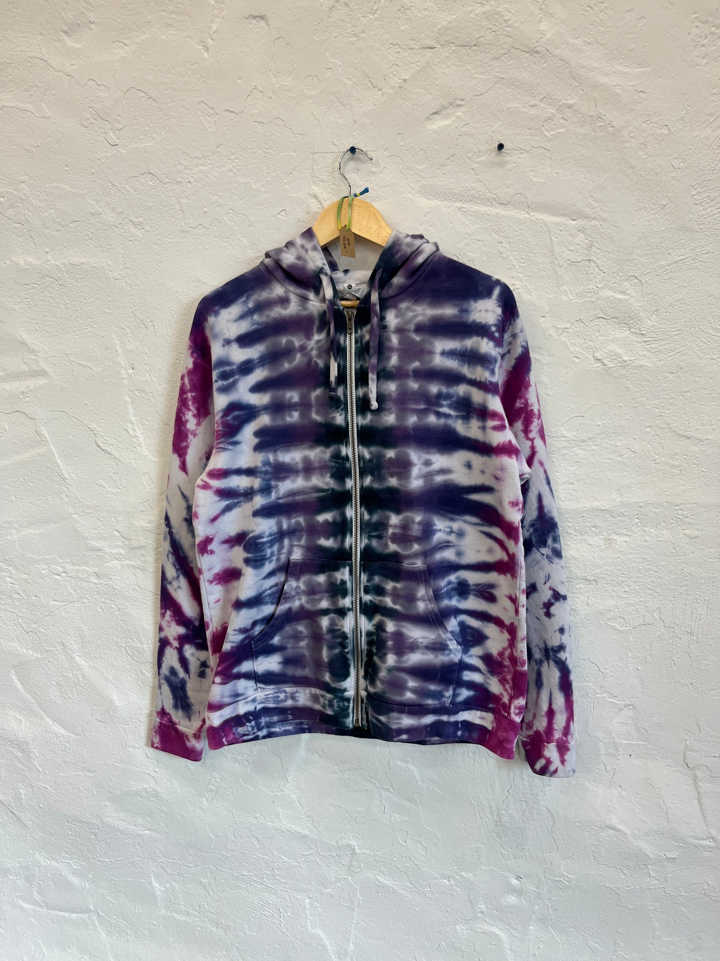 RIPPLE Tie Dye Zip-UP