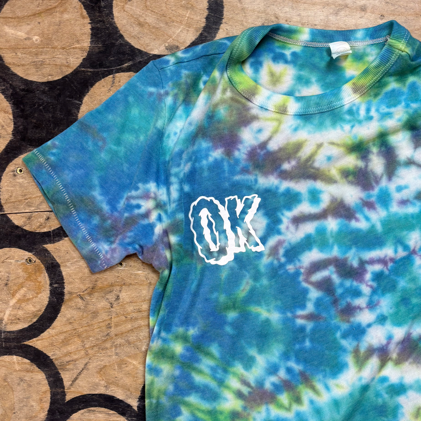 OK Wavy Logo T-Shirt (Custom #58)