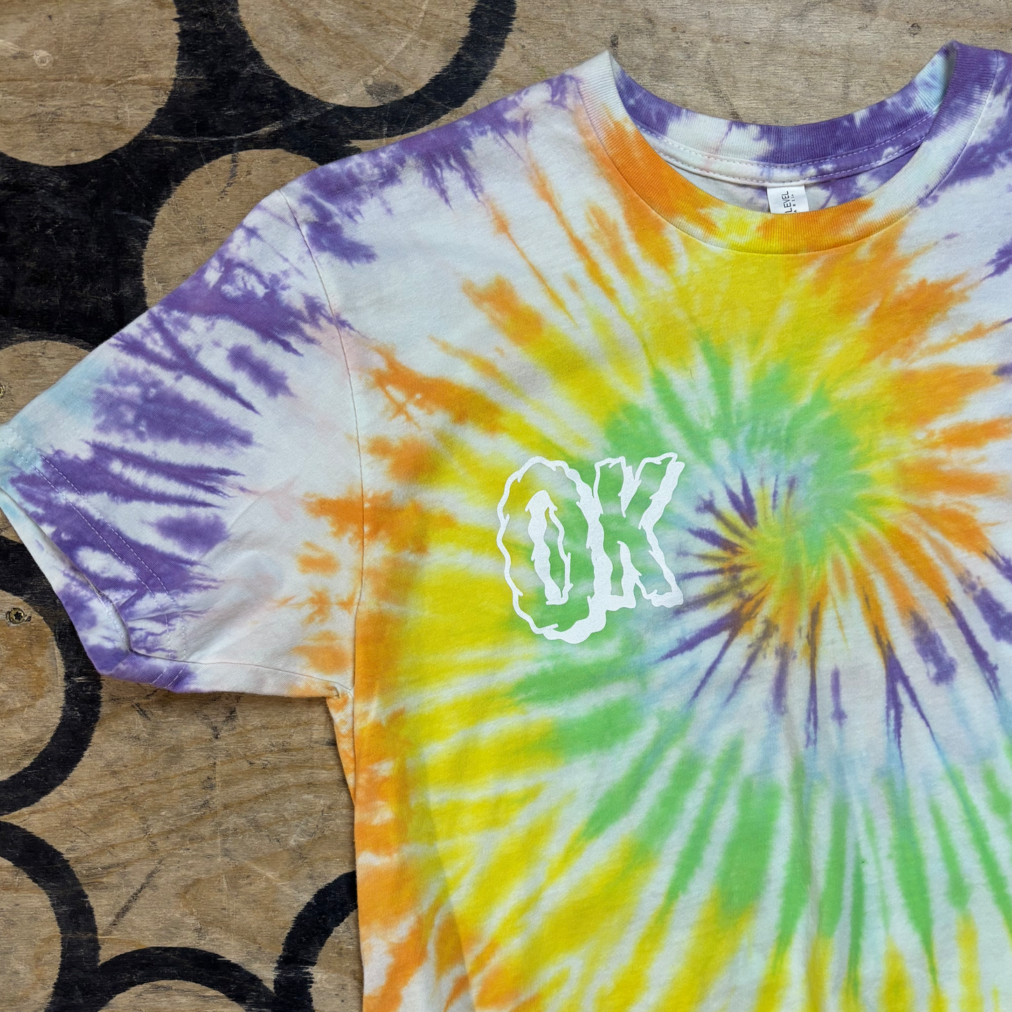 OK Wavy Logo T-Shirt (Custom #60)