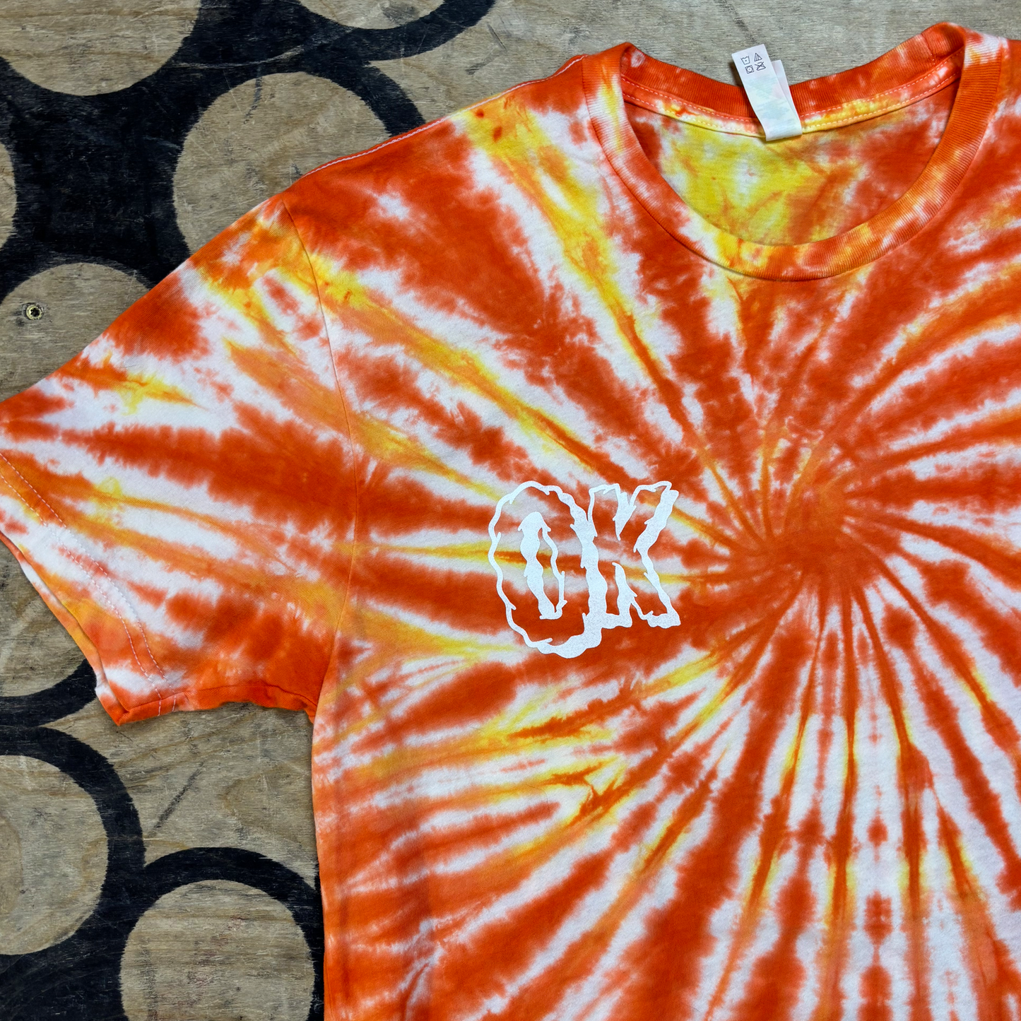 OK Wavy Logo T-Shirt (Custom #63)