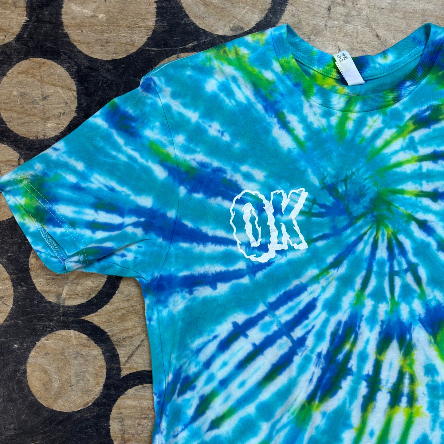 OK Wavy Logo T-Shirt (Custom #64)