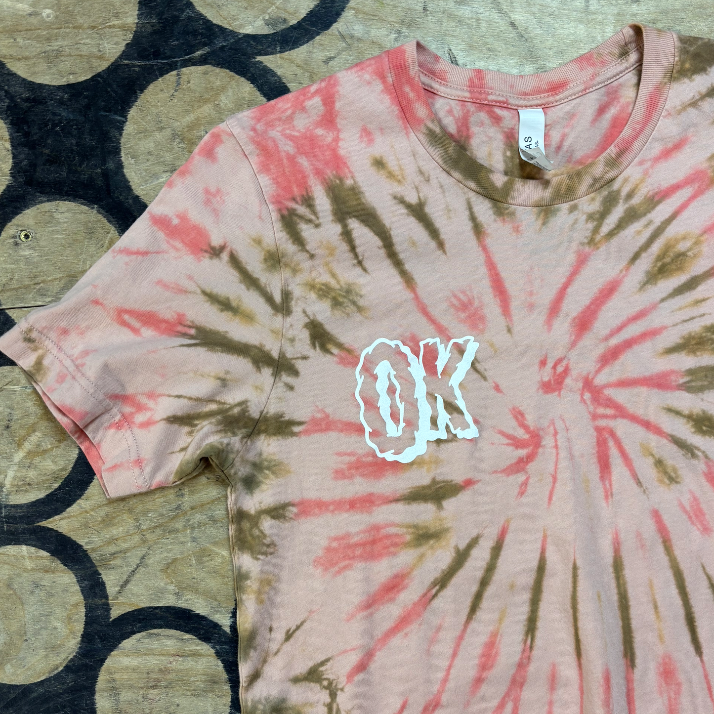 OK Wavy Logo T-Shirt (Custom #65)