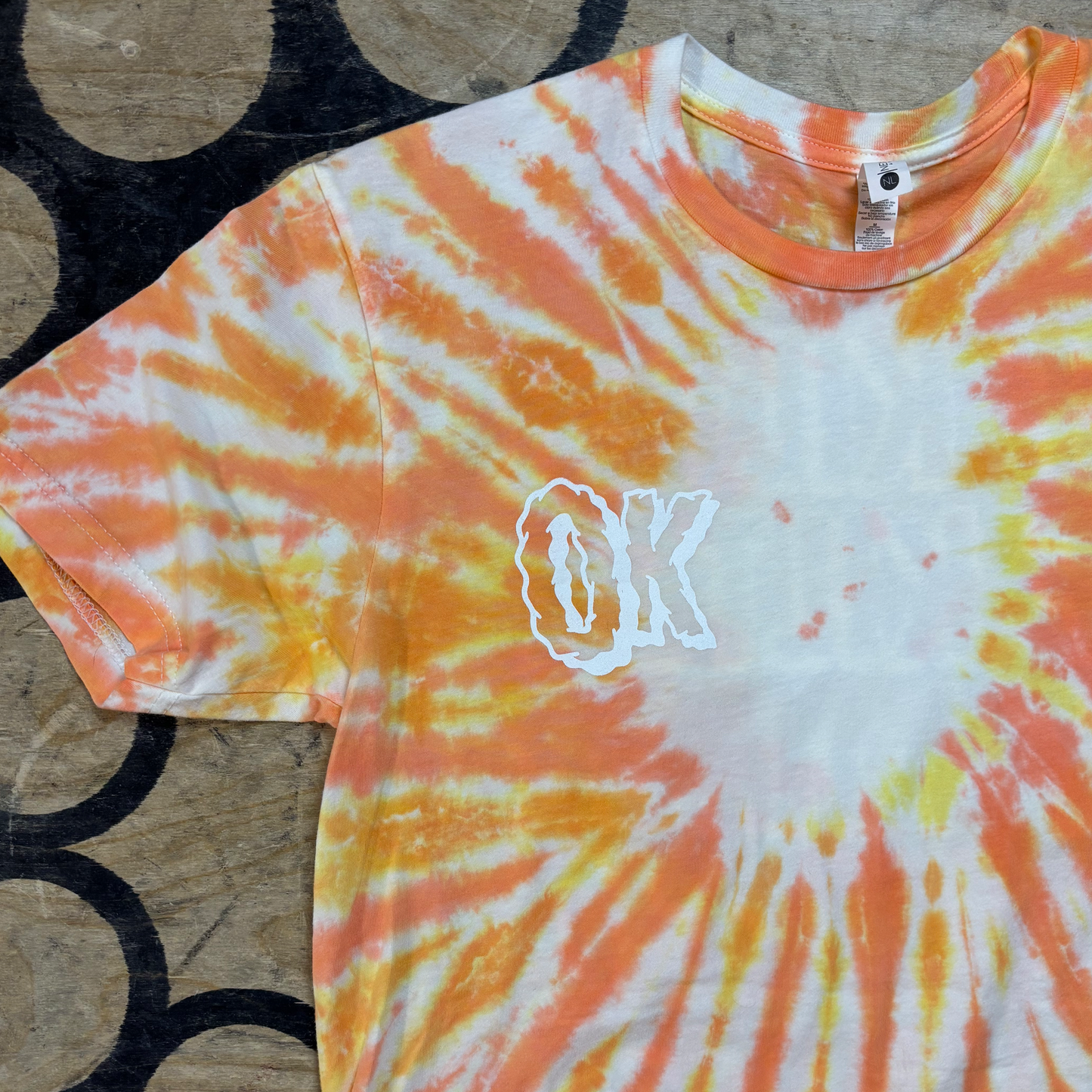 OK Wavy Logo T-Shirt (Custom #67)