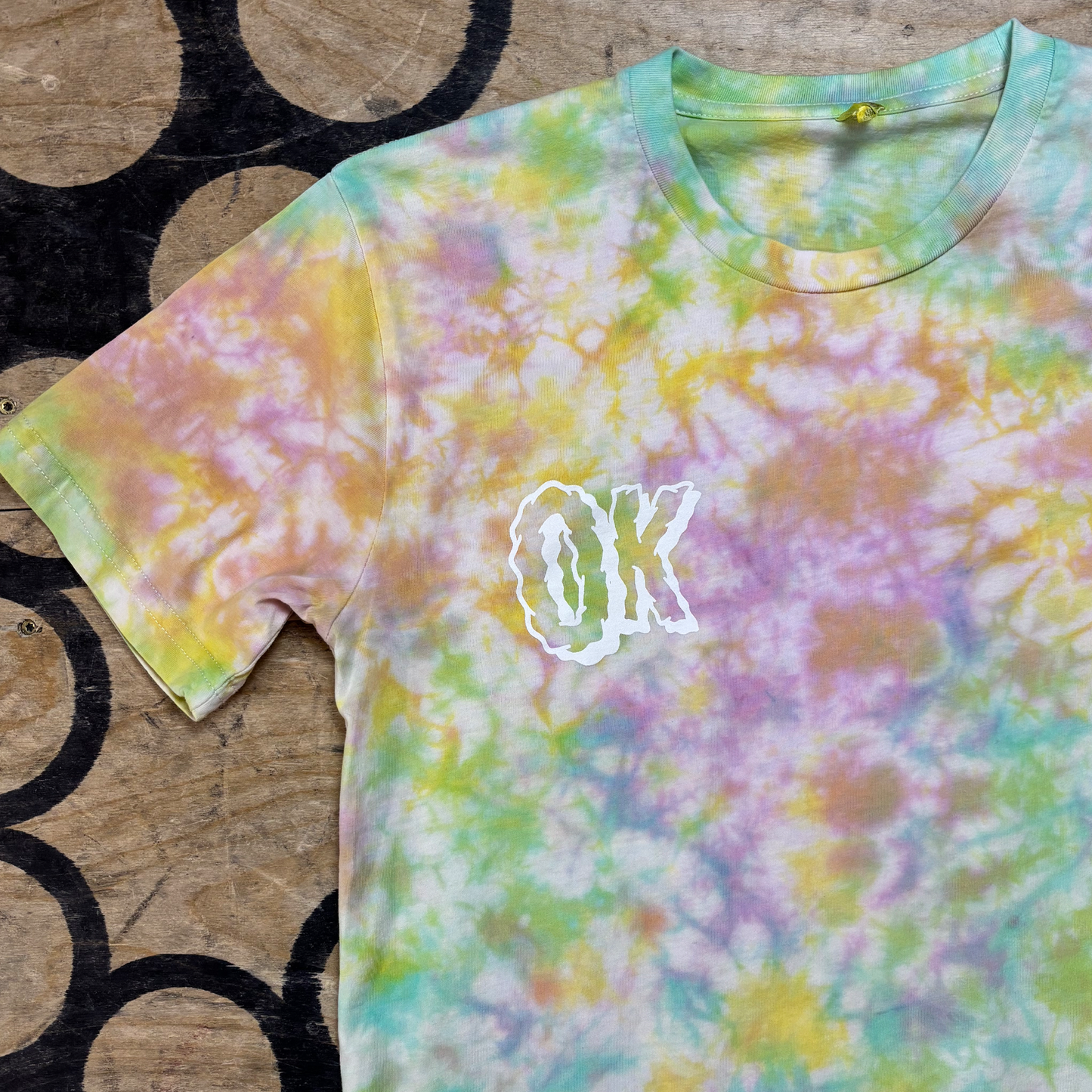 OK Wavy Logo T-Shirt (Custom #72)
