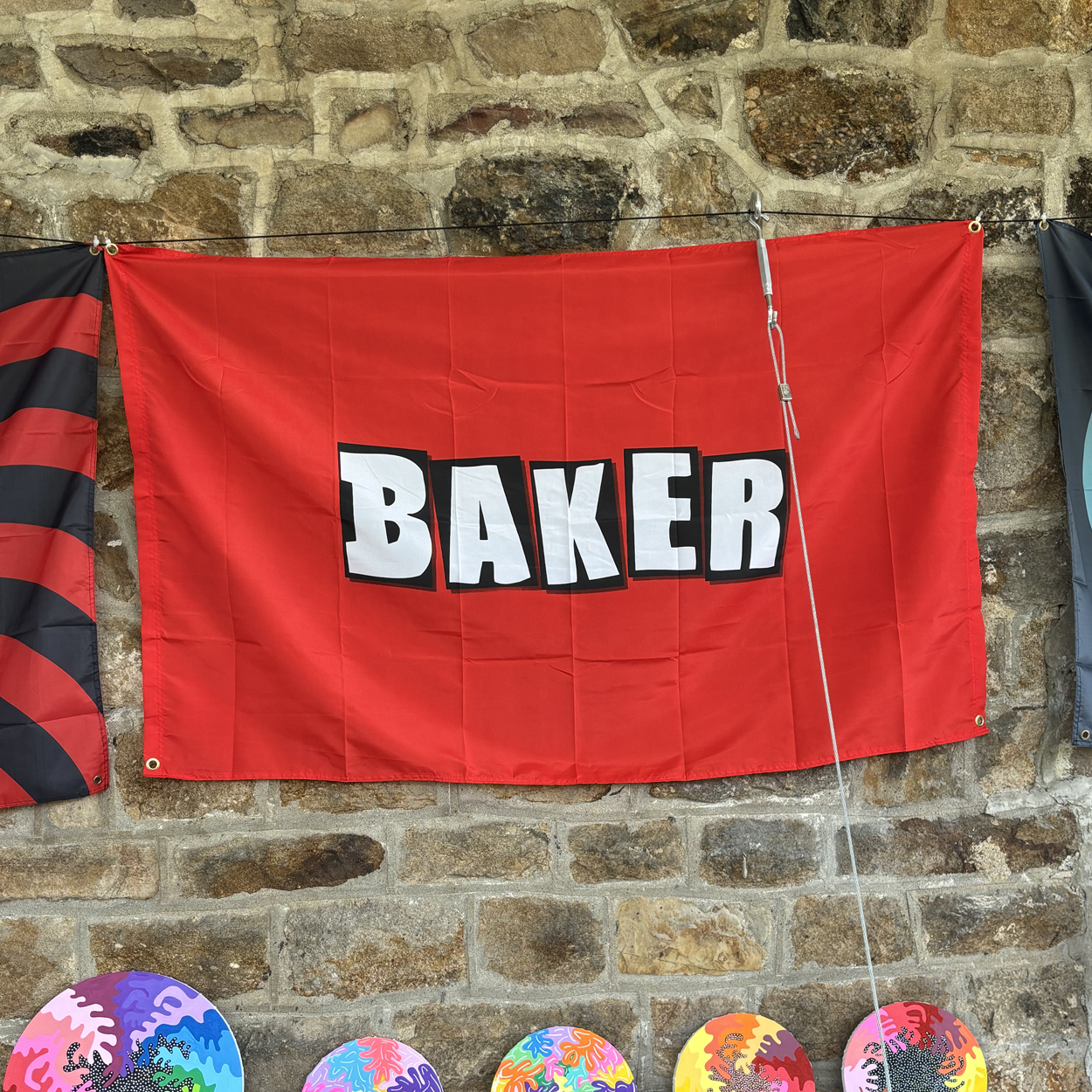 BAKER 3'x5' Logo Flag