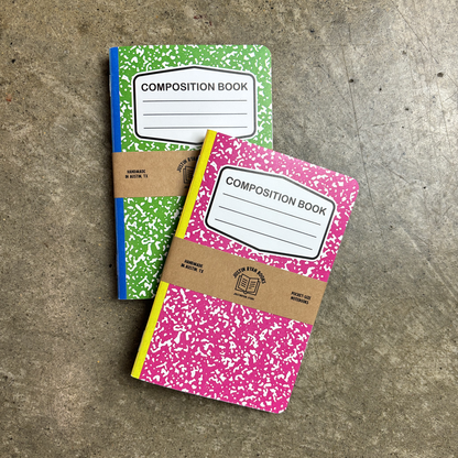 Neon Composition Notebook 2-pack