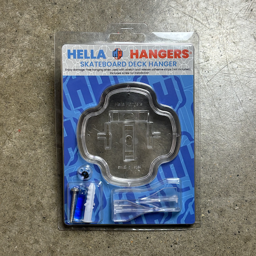 Hella Hangers : Skateboard Deck Hanger