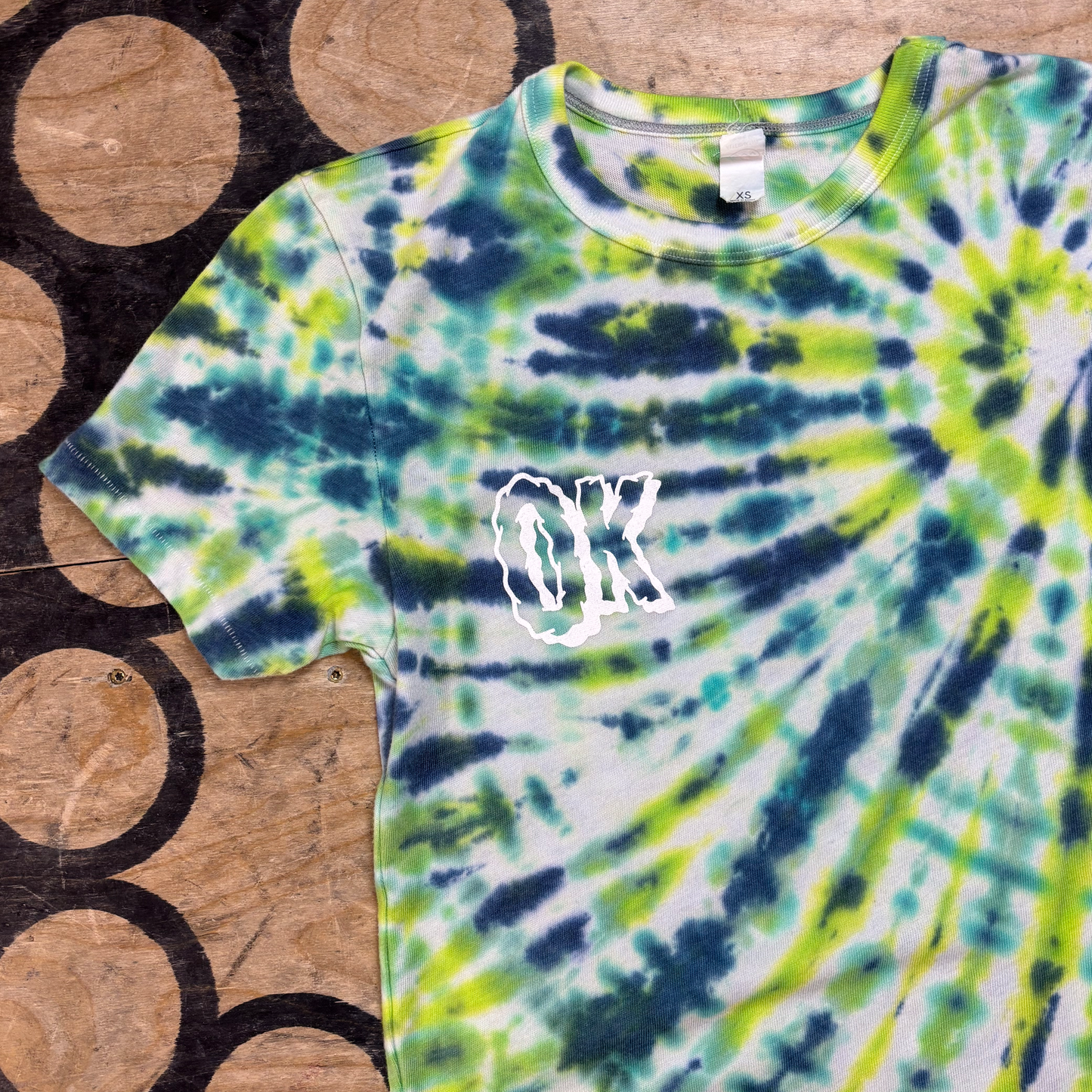 OK Wavy Logo T-Shirt (Custom #52)