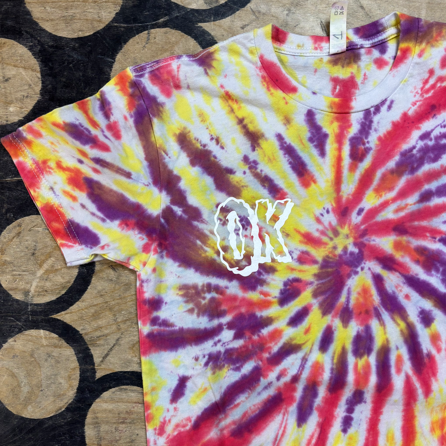 OK Wavy Logo T-Shirt (Custom #53)