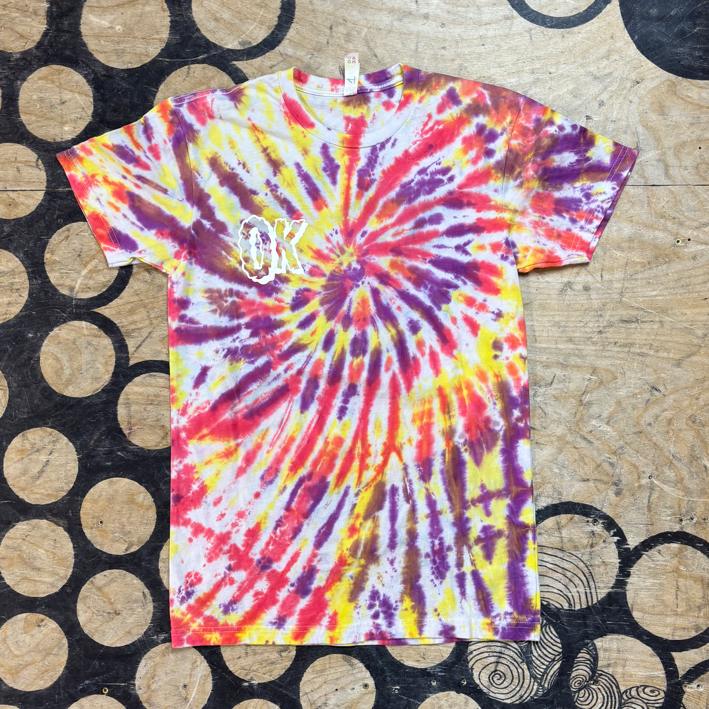 OK Wavy Logo T-Shirt (Custom #53)