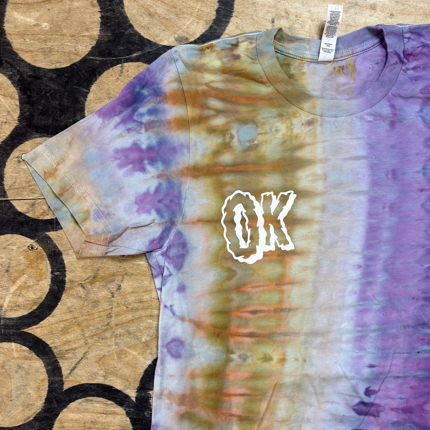 OK Wavy Logo T-Shirt (Custom #55)