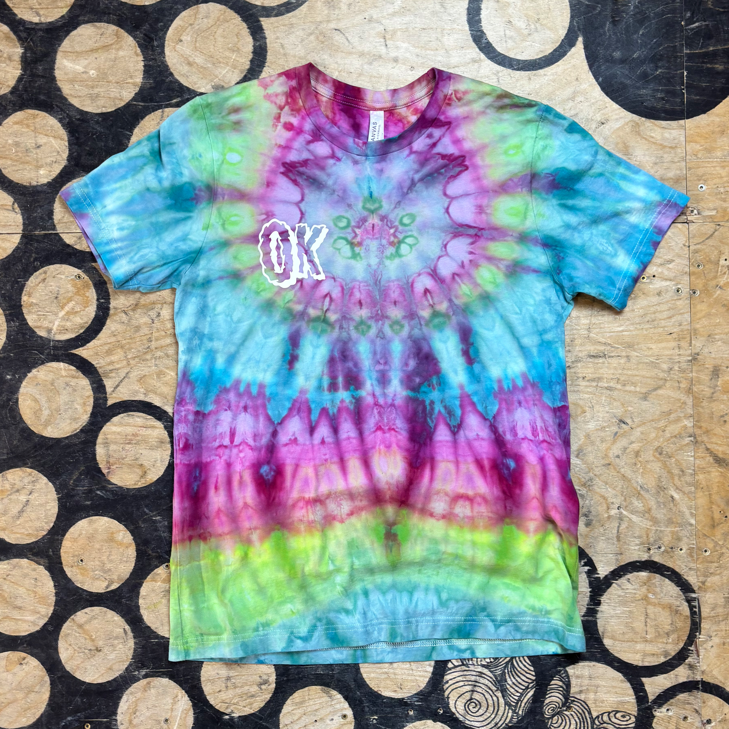 OK Wavy Logo T-Shirt (Custom #69)