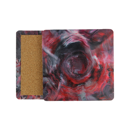 Recycled Plastic Square Coaster 2-Pack