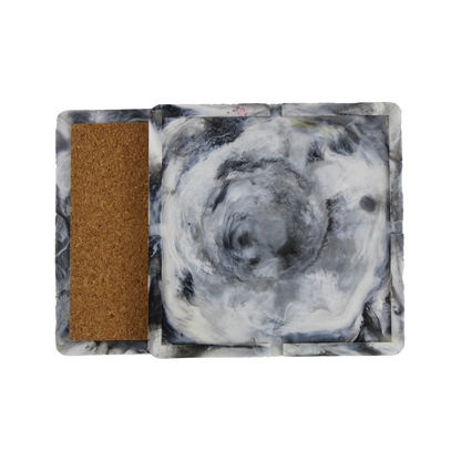 Recycled Plastic Square Coaster 2-Pack