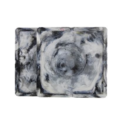 Recycled Plastic Square Coaster 2-Pack
