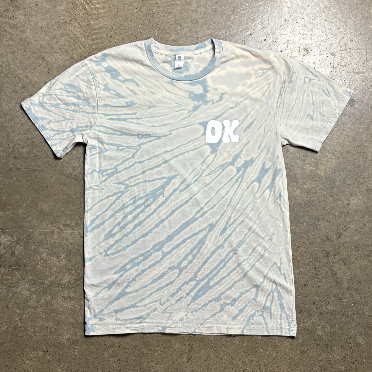 OK Shop Reverse Tie-Dye  T-Shirt