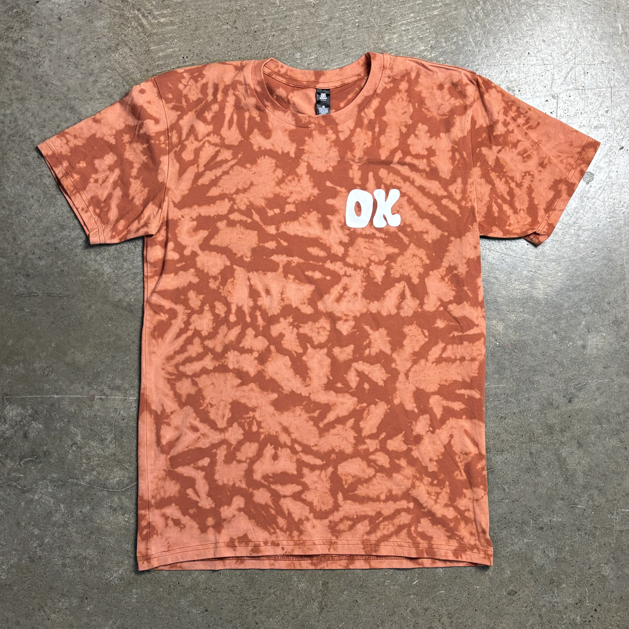 OK Shop Reverse Tie-Dye  T-Shirt