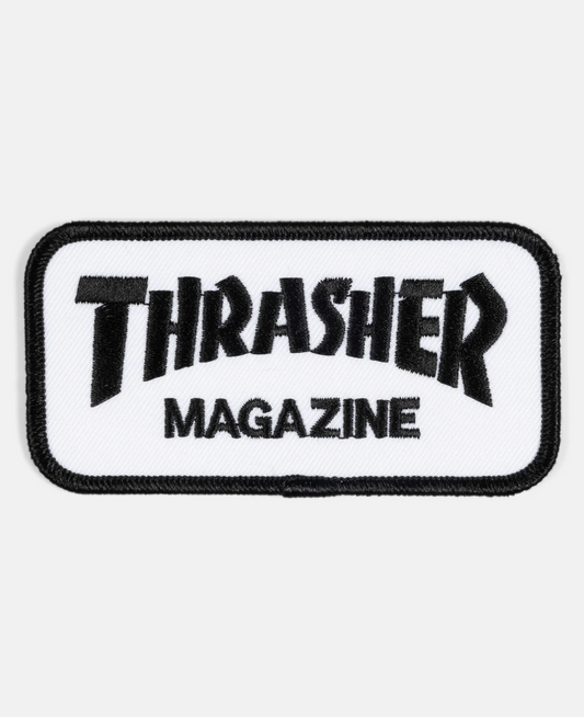 Thrasher Patch - White