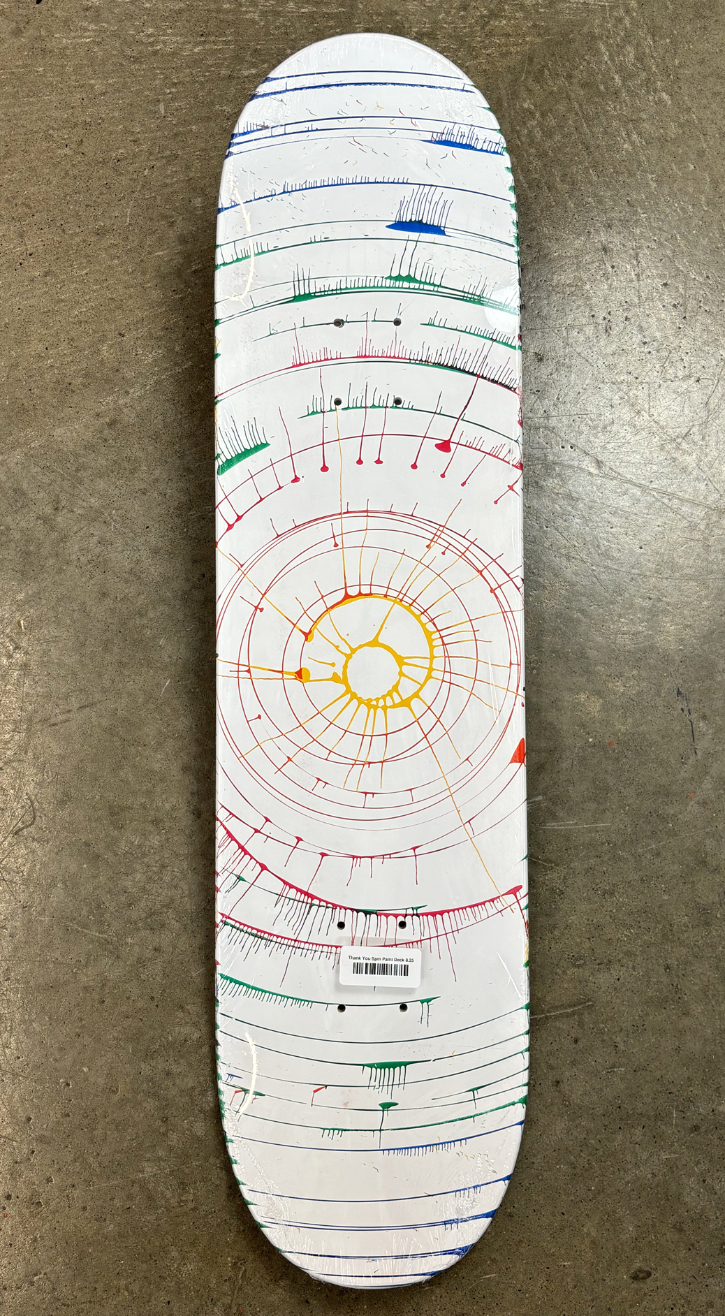 THANK YOU SPIN PAINT DECK 8.25"