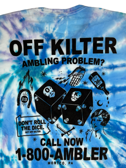 AMBLING PROBLEM Custom Hand-dyed T-Shirt